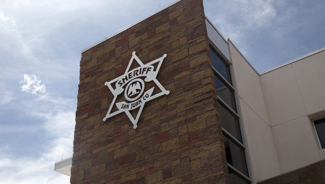 San Juan County Sheriff's Office building is pictured on April 12, 2017 in Aztec.