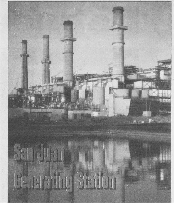 Public Service Company of New Mexico celebrate San Juan Generating Station Unit 3 running 365 days without an outage in May 1995.