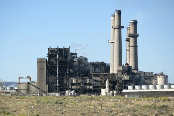 The San Juan Generating Station is pictured in 2005 in Waterflow.