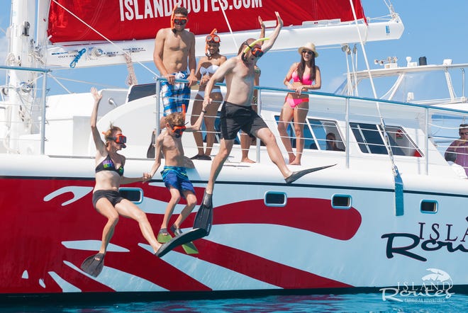 Island Routes Caribbean Adventures offers catamaran sailings for the whole family.