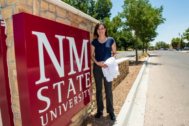 Angelica Ruby Garcia, a graduate of New Mexico State University, is now entering medical school at the University of New Mexico.
