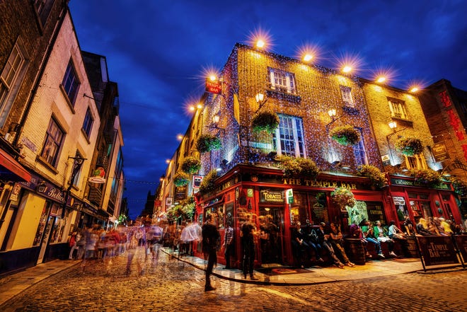 Dublin Best time to fly: February In February, you ’ ll be getting the cloudy, 50-degree weather you expect from the historic Irish capital, but you ’ ll also be getting plane tickets about 14% cheaper than usual. Just don ’ t spend Christmas there — tickets skyrocket by 22% in December.