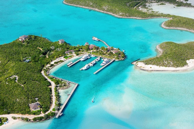 Many celebs have homes in the Exuma Cays. Faith Hill and Tim McGraw own a private island there and Johnny Depp bought his tropical slice of heaven in Exuma after filming “Pirates of the Caribbean” back in 2004. Also David Copperfield has a private island nearby, which you can rent for a mere $57,000 a night.