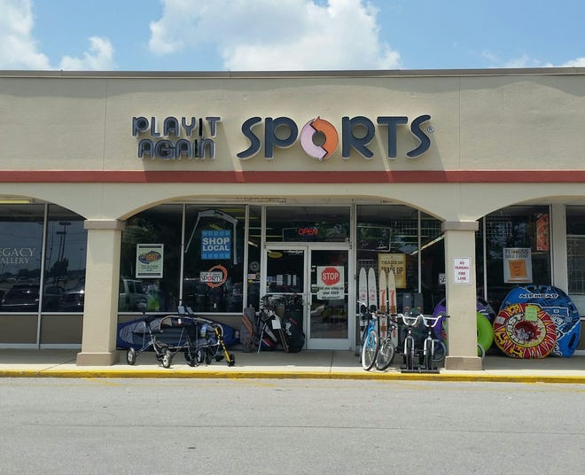 Play It Again Sports is offering curbside pickup.