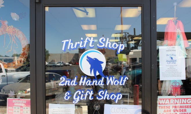 2nd Hand Wolf Thrift Shop & Gift Shop, located at 3030 E. Main St. in Farmington, will have its grand re-opening ceremony at 10 a.m. Saturday.