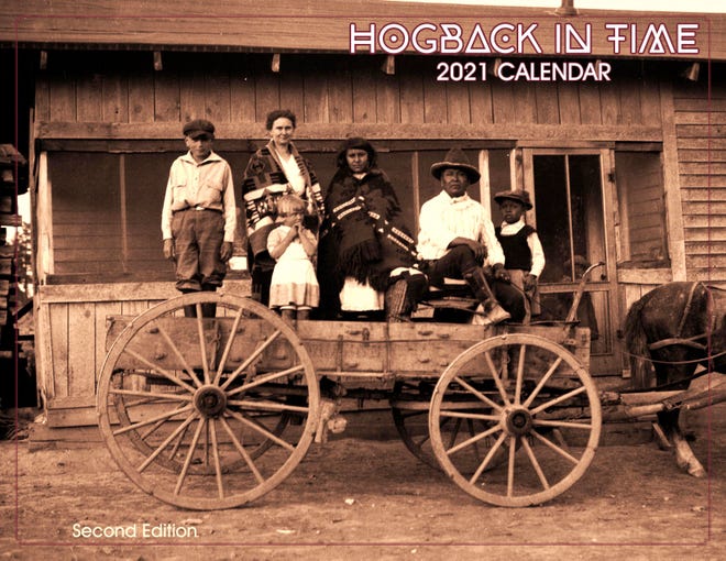 The 2021 edition of the "Hogback in Time" calendar created by a pair of Colorado residents will be available for purchase soon at locations throughout the area.