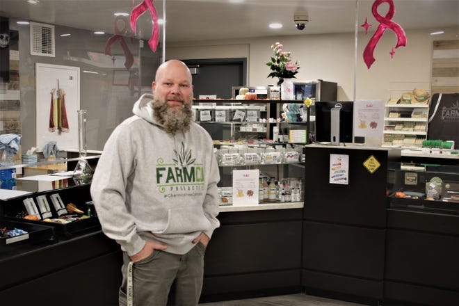 Although he was once a mortgage banker, owner Jason Little of New Mexico Alternative Care says running a medical marijuana dispensary is what he was born to do.