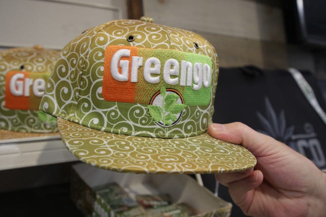 New Mexico Alternative Care also carries a full line of branded clothing, including ballcaps for Greengo, a chemical-free rolling paper for which owner Jason Little is the U.S. distributor.