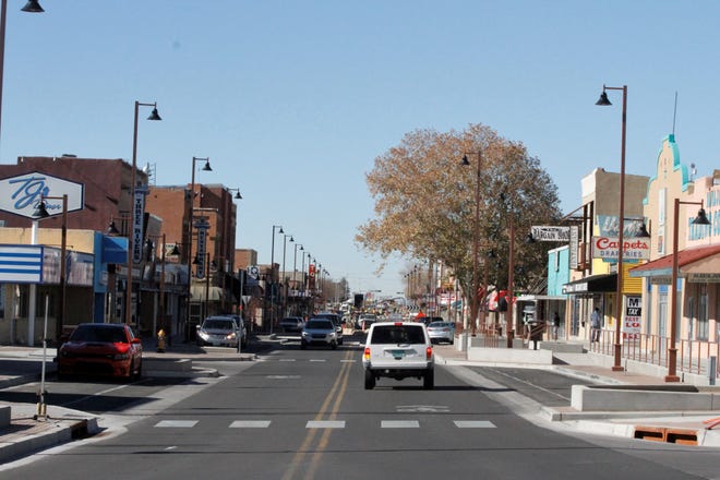 Downtown Farmington is pictured, Monday, Nov. 16, 2020.