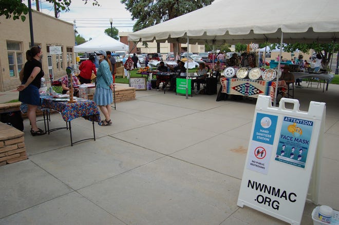 The first Makers Market of the season was held in downtown Farmington's Orchard Park on June 3, with 18 vendors selling fresh produce, artwork, jewelry, books and more.