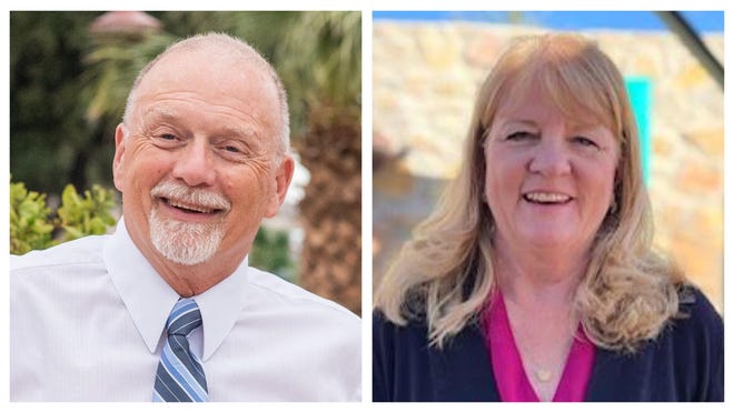 Shannon Reynolds, left, and Susie Kimble are running for the Doña Ana County Board of Commissioners in District 3. Reynolds, the incumbent, was elected in 2018.
